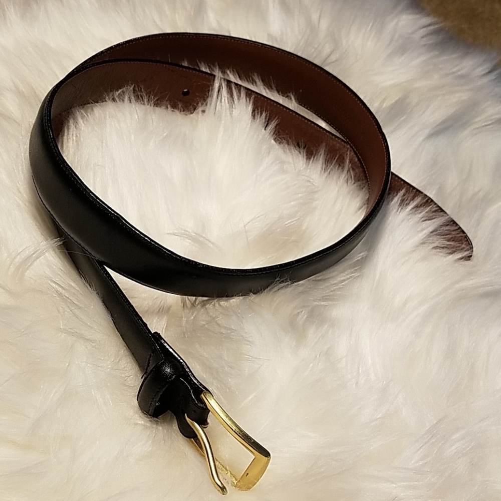 Roundtree & Yorke Black Mens Belt